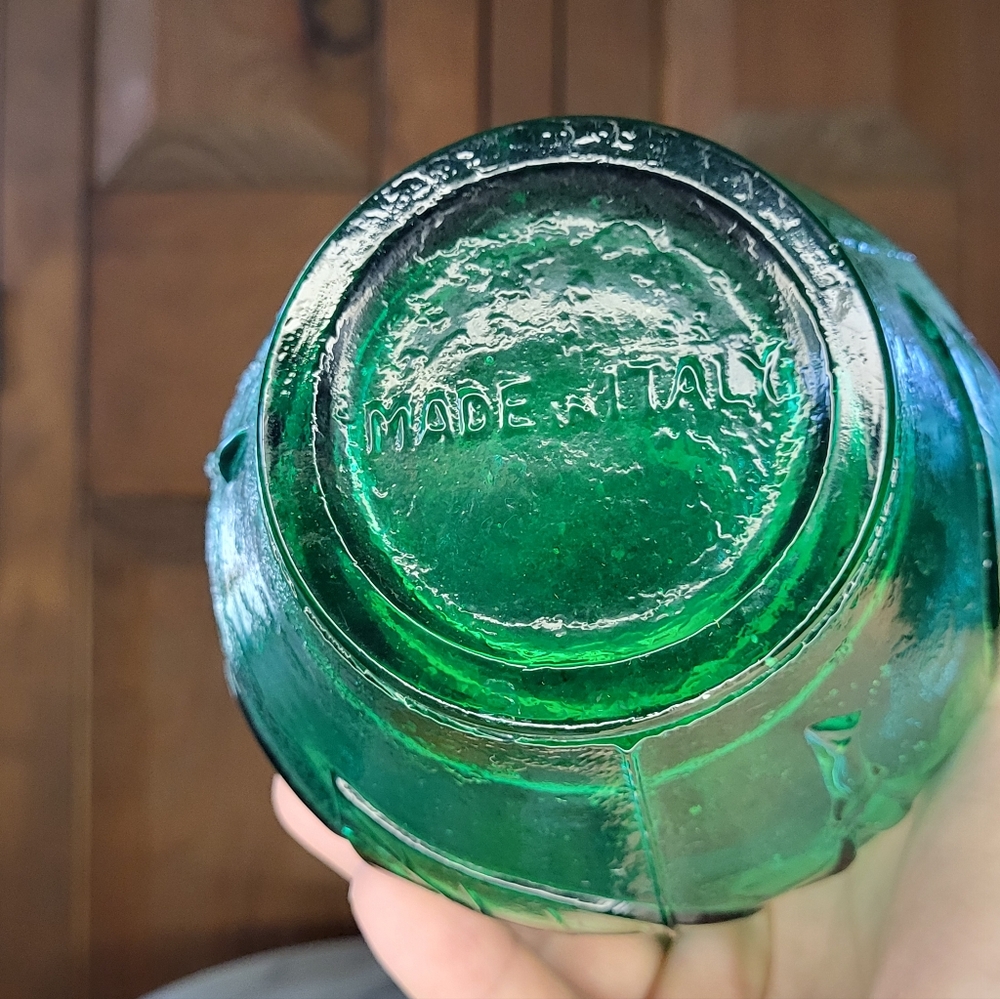 Empoli Green Glass Bottle - Picture 10 of 12